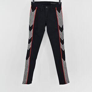 RAG BONE‎ Jeans Womens Size 25 Raja Midnight Embroidered Skinny Ankle Stretch
